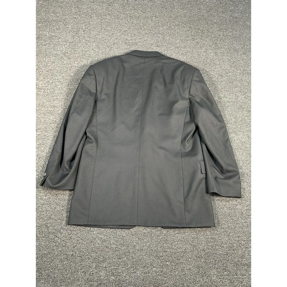 Canali Blazer Men's 40R Black Wool Italy Designer Proposta 3 Button Preppy Dress